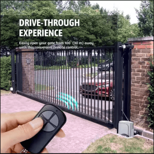 Remote Steel Gate Installation